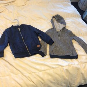 7 for all mankind set of 2 - sweater and jacket